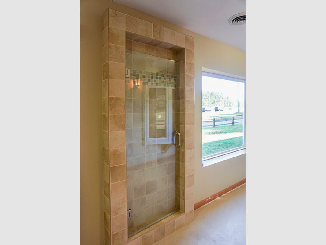 showroom custom shower