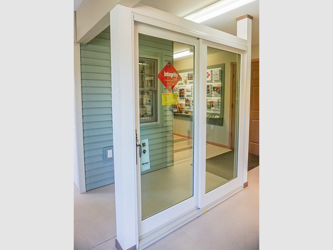 showroom integrity sliding glass patio doors