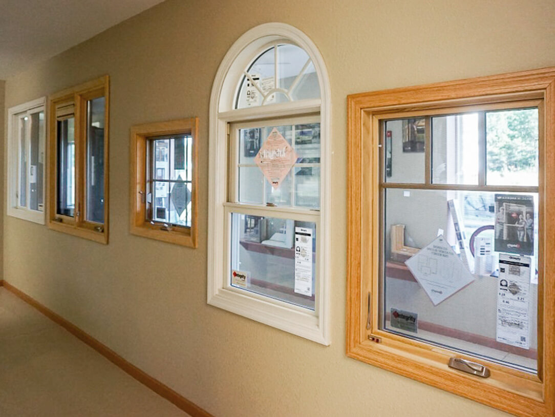 showroom custom windows