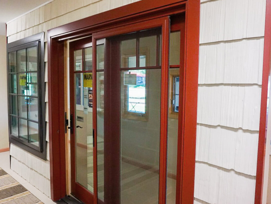 showrrom sliding doors